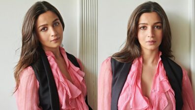 “The Light…Is Coming” Alia Bhatt Flaunts Her Baby Bump In Pink Outfit While Promoting Brahmastra