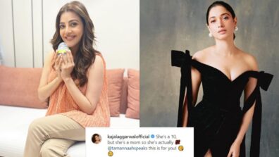 “This is for you”, Kajal Aggarwal plays ‘she’s 10 but…’ with Tamannaah Bhatia, see pics