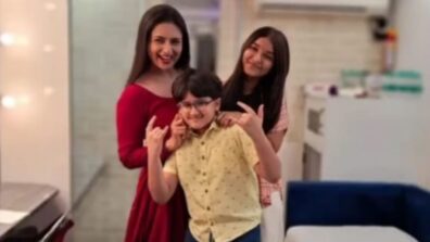 Three Musketeers: Divyanka Tripathi shares adorable snap with two cuties in her life, fans love it