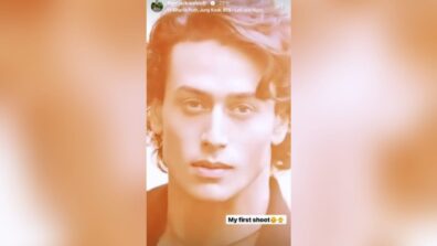 Tiger Shroff Shares A Throwback Picture From His First Shoot And Stuns His Fans