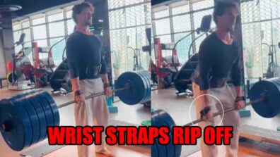 Tiger Shroff’s wrist straps rip off as he deadlifts 220 kg, check amazing workout video