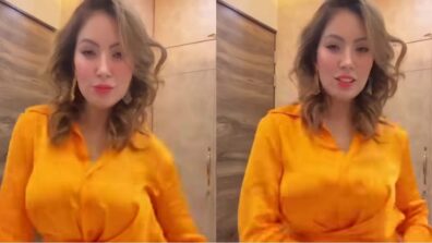 TMKOC diva Munmun Dutta is enjoying shenanigans in orange, see viral dance video