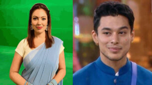 TMKOC diva Munmun Dutta looks surreal in blue saree, Pratik Sehajpal lovestruck