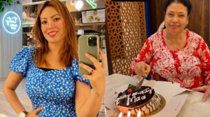 TMKOC diva Munmun Dutta slays in mirror selfies, gets ‘broken’ birthday cake for mother