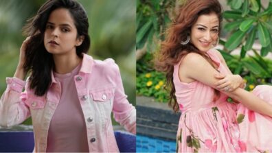 TMKOC diva Palak Sindhwani and Sunayana Fozdar are here to impress us with cute pink shades, you will love it