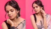 TMKOC diva Palak Sindhwani looks resplendent in designer saree, see pics