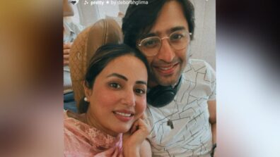 Trending: Hina Khan says ‘hi’ from flight, spotted traveling with dear friend Shaheer Sheikh