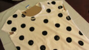 Try To Make A DIY Polka Shirt In An Hour