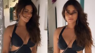 Uff Haye Garmi: Shama Sikander grooves to Ek Villain Returns song, looks irresistible in backless black outfit