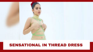 Urfi Javed Sets Internet On Fire In Dress Made Of Threads; Take A Look