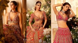 Vaani Kapoor Sizzles The Bridal Attire For Bridal Photoshoot Look