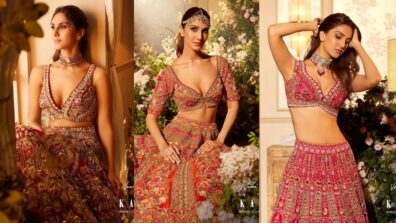 Vaani Kapoor Sizzles The Bridal Attire For Bridal Photoshoot Look