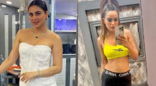 Vanity Van Fashion Face-off: Shraddha Arya in white strapless outfit or Nia Sharma in yellow bralette: Who’s your favourite crush?