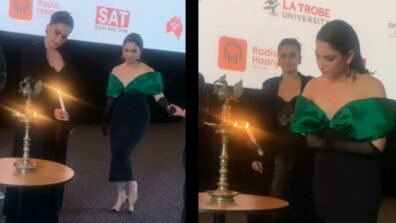 Video: Tamannaah Bhatia Impresses Her Fans As She Removes Her Shoes To Light A Lamp At Indian Film Festival Of Melbourne