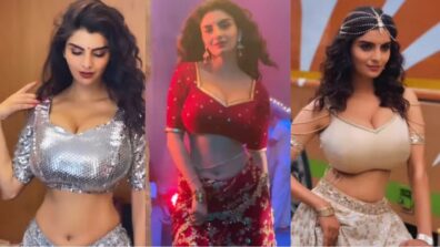 Video: When Anveshi Jain looked irresistible in sensuous deep-neck blouse and saree