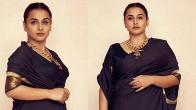 Vidya Balan’s silk saree glam nothing less than a Royal Queen