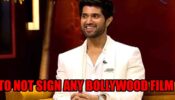 Vijay Deverakonda to not sign any Bollywood film after his latest film’s debacle? Read to know the truth