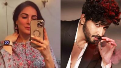 Viral: Dheeraj Dhoopar smokes cigarette during photoshoot, Shraddha Arya blushes while playing with her hair