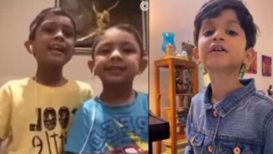 Viral Videos: Cute kids singing Bollywood songs