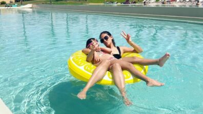 Virgo Girls: Mira Rajput Chills With Her Baby Misha In Pool