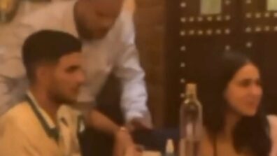 Watch: Indian cricketer Shubman Gill takes out Sara Ali Khan for dinner date in Dubai, fans can’t keep calm