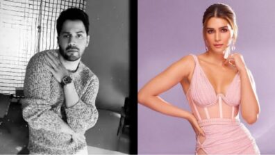 Watch: Kriti Sanon makes Varun Dhawan dance to his tunes, check out hilarious poses