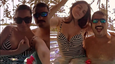 Watch: Kundali Bhagya diva Shraddha Arya spends romantic birthday with husband by the pool, slays in sensuous monokini