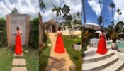 Watch: Sachin Tendulkar’s daughter Sara Tendulkar rocks orange backless gown, takes over internet by storm