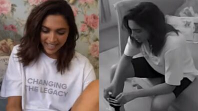 Watch Video: Deepika Padukone plays ‘Sock Challenge’ with Ranveer Singh