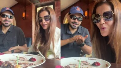 Watch Video: Rubina Dilaik and Abhinav Shukla get heart-warming greetings at expensive restaurant