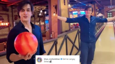 Watch: YRKKH star Mohsin Khan plays bowling, says, “keh ke lengey…”