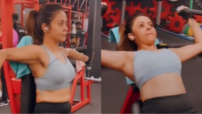 What A Babe: ‘Birthday girl’ Devoleena Bhattacharjee spotted sweating it out in gym in bralette and yoga pants, take inspiration