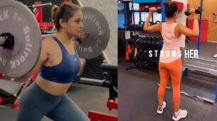 Workout Divas: Jasmin Bhasin and Rashami Desai hit hard at gym, watch