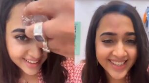 Yeh Asli Cartoon Hai: Tejasswi Prakash gets ice treatment from boyfriend Karan Kundrra after forehead injury