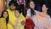 YRKKH diva Shivangi Joshi spends Raksha Bandhan with family, spotted lifting sister with a smile during celebration