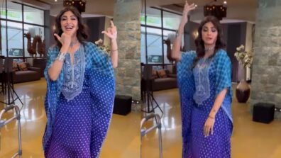 Shilpa Shetty Grooves On To Falguni Pathak’s Latest Song Vasaladi