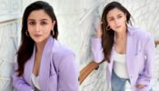 2 days to go: Alia Bhatt is a visual delight in lavender blazer and white top, casually flaunts ‘baby bump’ like queen
