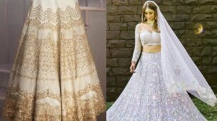 3 brides who wore customized lehengas embroidered with their love stories