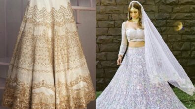 3 brides who wore customized lehengas embroidered with their love stories