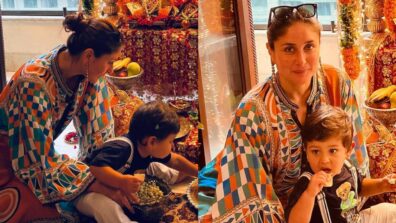 Too Cute To Handle: Kareena Kapoor celebrates Ganesh festival at home with baby Jeh, netizens in awe