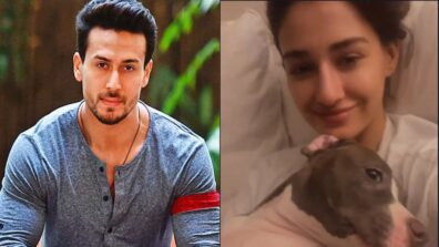 After breakup rumours with Tiger Shroff, Disha Patani spotted spending quality time with pet dog