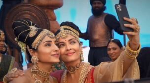 Aishwarya Rai Bachchan And Trisha Krishnan’s BTS Selfie From Upcoming Film Ponniyin Selvan I Is Going Viral