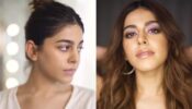 Alaya F Is All Set For Filmfare And Looks Glamorous In Purple Eye Makeup