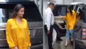 Alia Bhatt hides baby bump in baggy yellow overstretched shirt and denim jeans, take a look