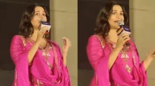 Alia Bhatt Mesmerizes Us As She Sings Kesariya In Telugu At Brahmastra Event In Hyderabad