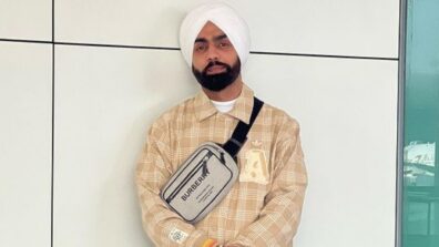 Ammy Virk ups his swag quotient in pastel checkered pantsuit, see pics