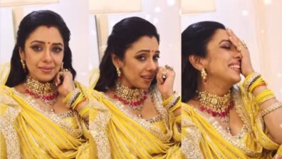 Anupamaa Fame Rupali Ganguly Flaunts Her Expression On The Song From Karisma Kapoor’s Movie ‘Hum Saath Saath Hain’