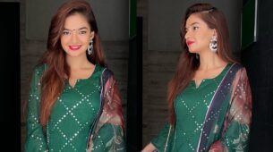 Anushka Sen is all about ‘green vibes’ on Ganesh Chaturthi, you will fall in love