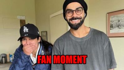 Anushka Sharma’s co-star Anshul Chauhan’s fan moment with Virat Kohli