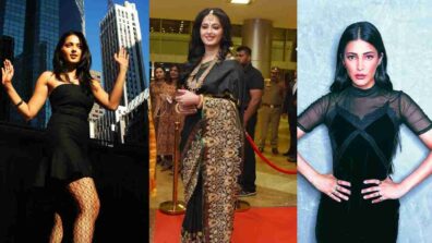 Anushka Shetty, Nayanthara To Shruti Haasan: Young Beauties Styled In Black Outfits